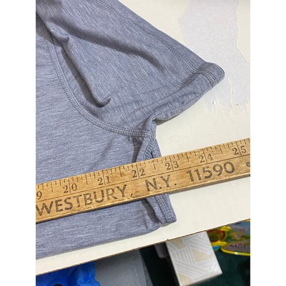 Peloton X Fourlaps T Shirt Mens L Gray Short Sleeve RE-UP Running Logo Tee - Picture 5 of 10